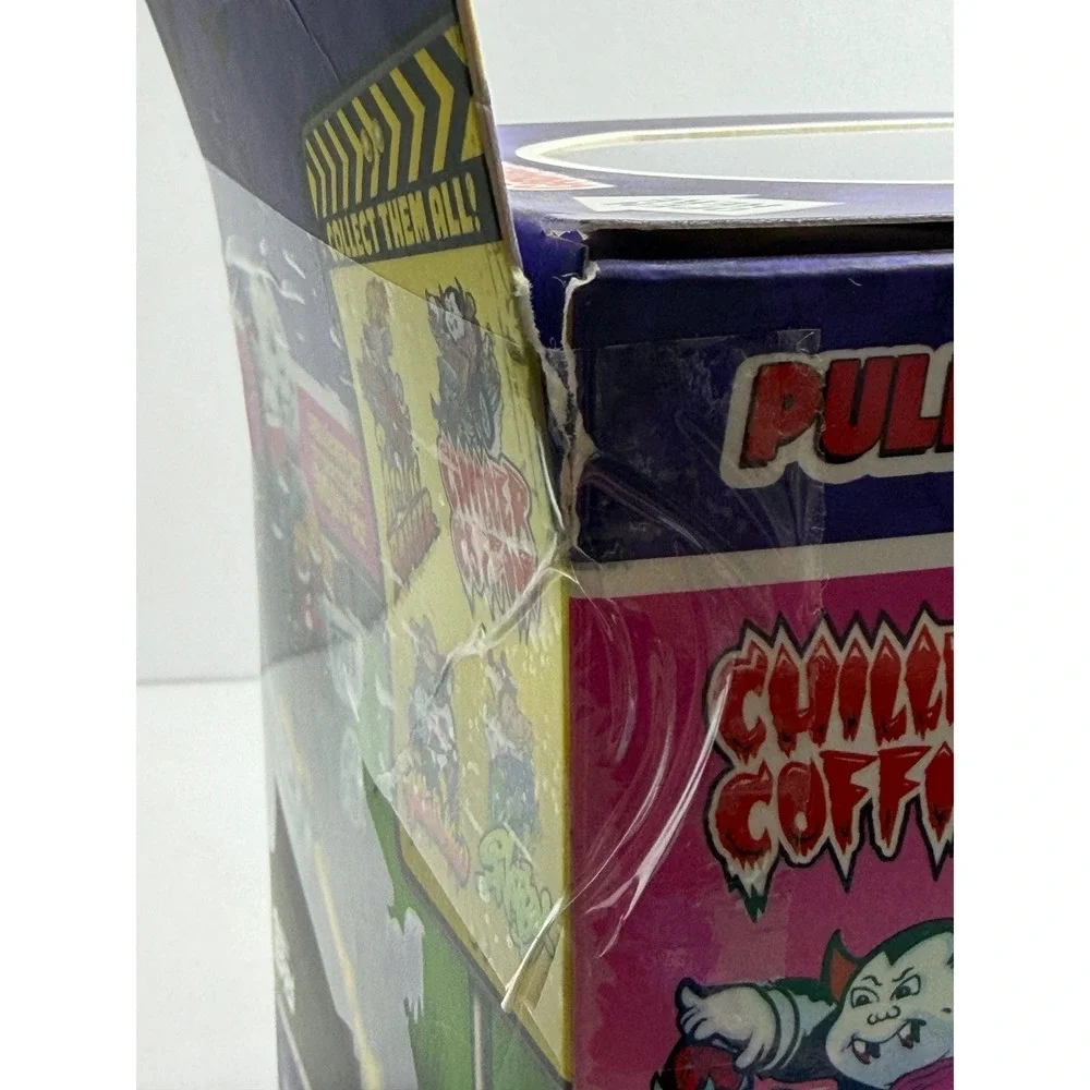 Garbage Pail Kids Krashers Evil Eddie Chiller Coffin Pull Back Racer Topps Toy